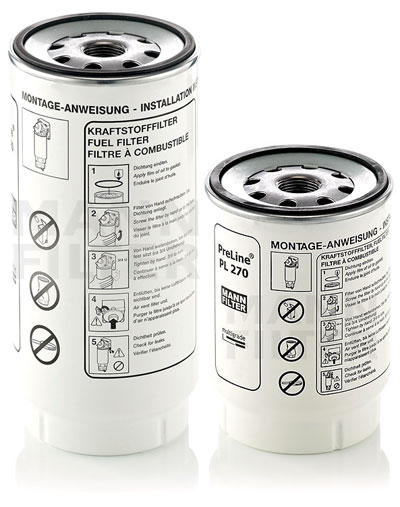 Фильтрующие элементы для сепараторов PreLine